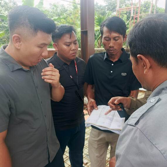 Dokumentasi Pembangunan Lapangan Padel Bintaro