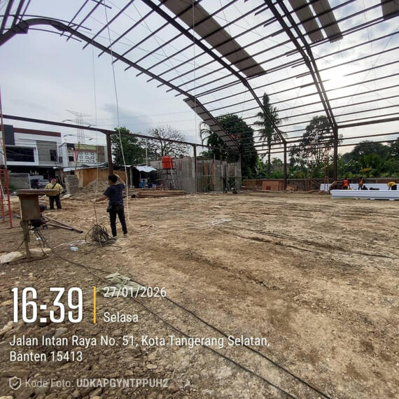 Dokumentasi Pembangunan Lapangan Padel Bintaro