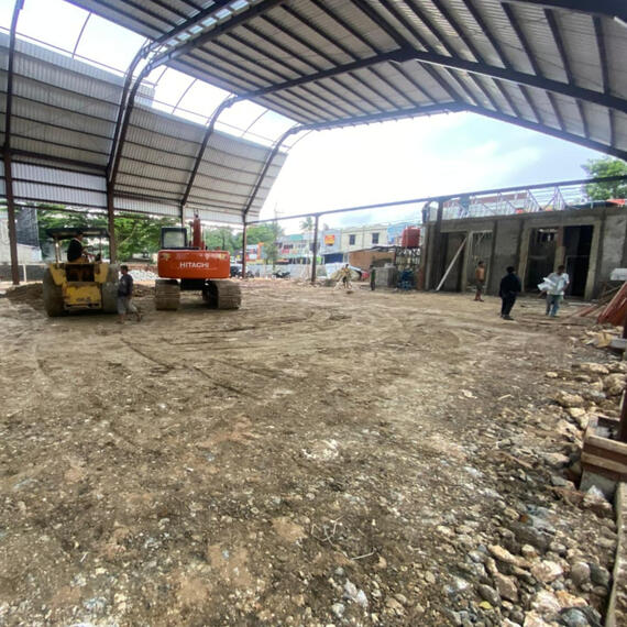 Dokumentasi Cut &amp; Fill Lapangan Padel Bintaro