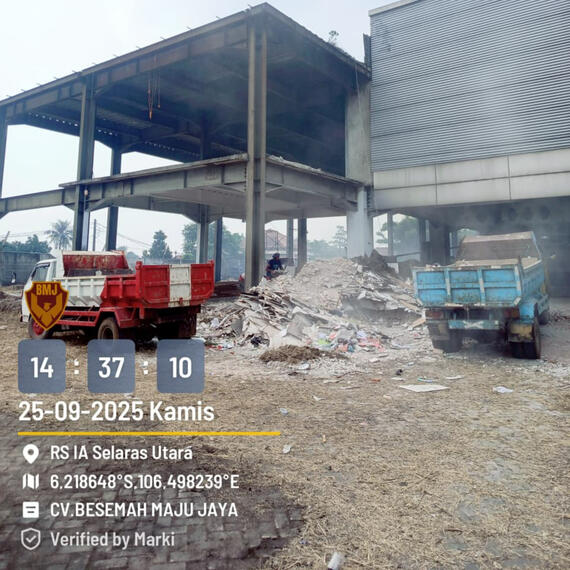 Dokumentasi Renovasi Gedung Showroom BYD Harmony Cikupa